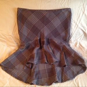 NWOT beautiful hi-low skirt